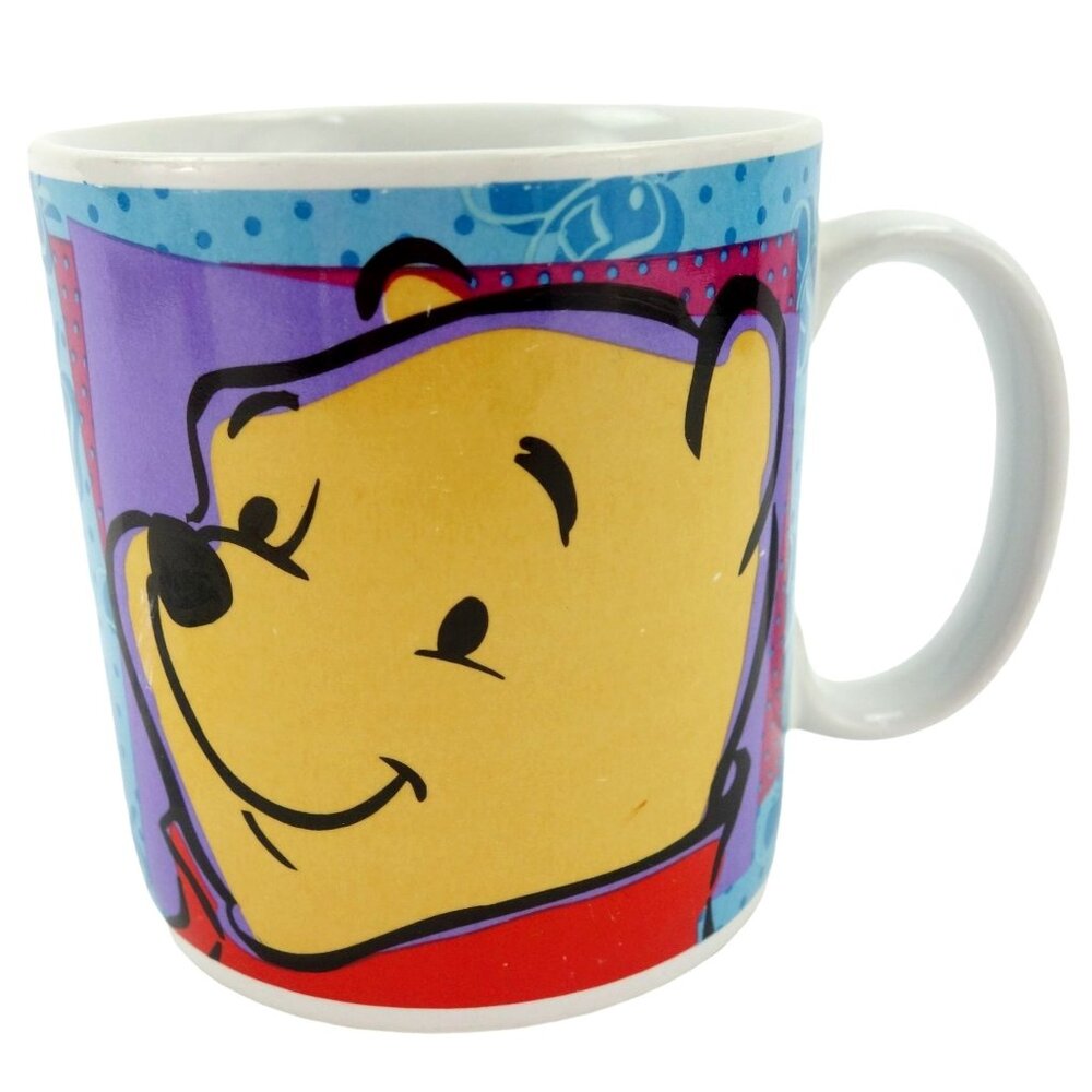 Vintage 1997 Sakura Disney Winnie the Pooh Tigger Piglet Eeyore Ceramic Graphic